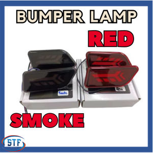 Perodua Ativa 2021- 2023 Dynamic Rear Bumper Reflector Cover With Signal Running SMOKE/RED