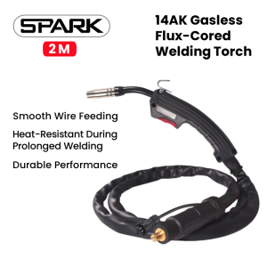 SPARK 14AK Welding Torch Airless Pure copper /Quick Plug MIG Welding Torch 14AK Gasless  for MAG Welding Machine