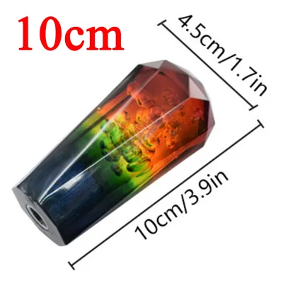 Universal Car Gear Shift Knob Handle Manual Crystal Bubble Shift Knob Multicolor Car Gear Stick Shifter Knob Shift Lever