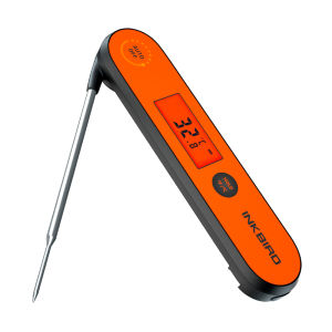 INKBIRD Instant Readout Handheld Thermometer Digital Kitchen Culinary Thermometers for Indoor Outdoor Cooking BBQ Meat Food Temperature Measurement