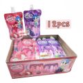 Ali Nata Drink Jery Q jelly drink 12pcs [Grape +Lychee/ Oren +Strawberry]. 