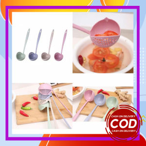 Centong Sayur 2in1 Sendok Sayur Saringan / Centong Sayur Sup Multifungsi Peniris Kuah Sop