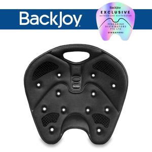 [BACKJOY]  Cooling SitSmart Core Fit for a Healthier Posture & Spine (Black)  NOW $84.90 UP $120.90