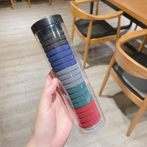 (Clearance) 20 pcs Korea Style Canned High Elastic Head Rope Rubber Band Hair Band Simply Ties Ponytail Holder Headband Scrunchies Accessories
