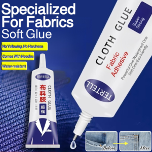 Needlework Clothing Fabric Adhesive Repair Washable Special Soft Glue for Fabrics衣服专用胶水
