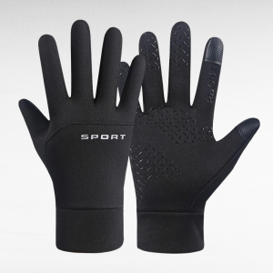 ถุงมือกลางแจ้ง ชั้นนอกกันลม ถุงมือกีฬา การป้องกันที่มีประสิทธิภาพ หนาขึ้น ล็อคอุณหภูมิอันทรงพลัง