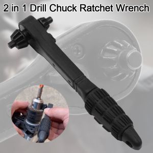 ✅【Local delivery】✅ 2 in 1 drill chuck key wrench ratchet combination wrench electric drill tool