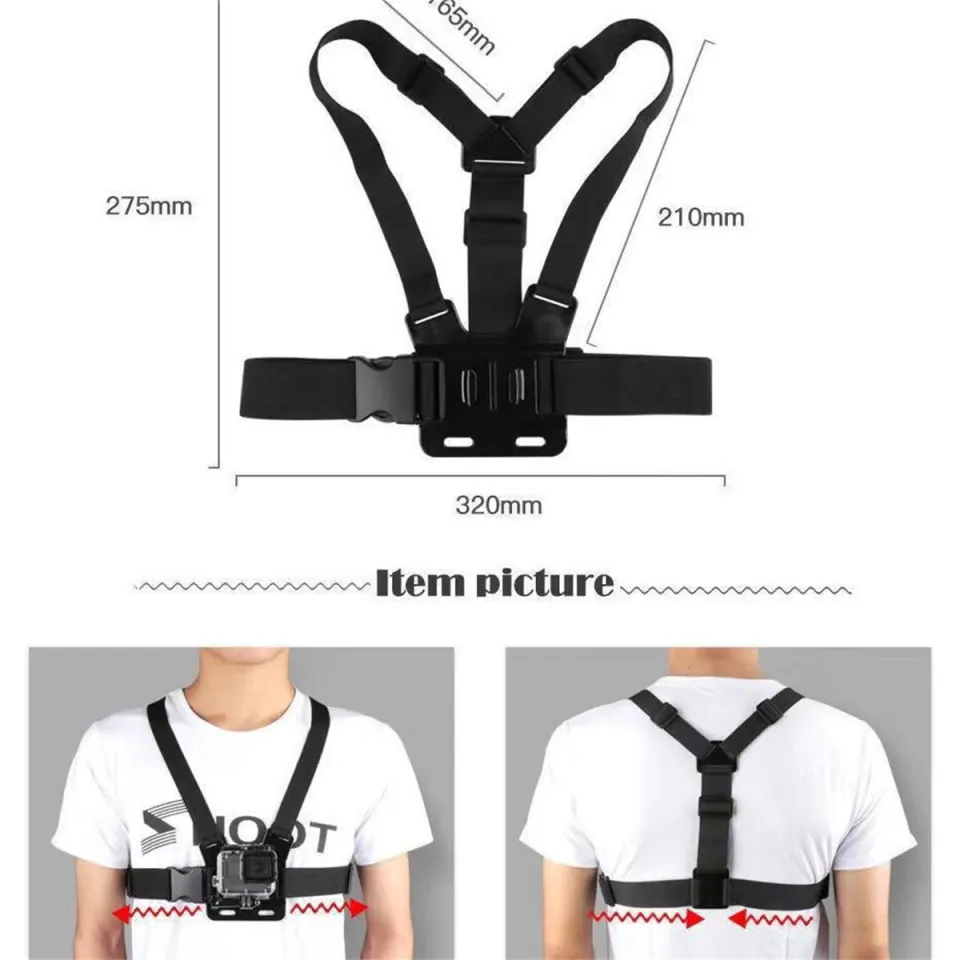 Mobile Phone Chest Strap Mount GoPro Chest Harness Holder