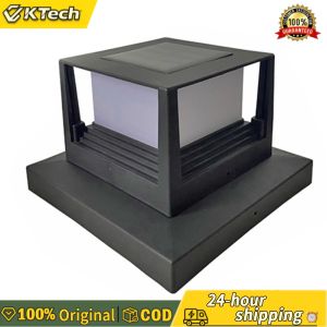 【Free Shipping】 Outdoor Solar Post Light Waterproof Garden Lamp for Fence Pathway Yard Decoration