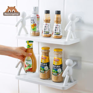 ชั้นวางติดผนัง พื้นผลลัพธ์ ครีเอทีฟ พลาสติก อุปกรณ์ตกแต่งห้อง ชุด 12 ห้องน้ำ วายร้าย รูปแบบ ภายในแต่ละห้อง ไม่ต้องเจาะ คุณรู้ควรลงที่นี่