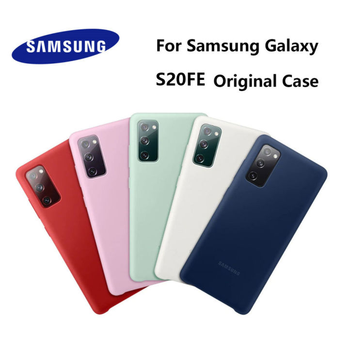 Samsung Galaxy S20FE Case Soft Silicone Silky Touch Cover For S20 FE Lite  Liquid Protective Fall Prevention TPU Shell
