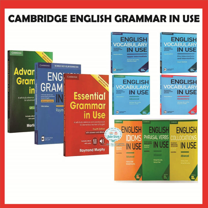 English Grammar in Use Essential, Intermediate, Advanced