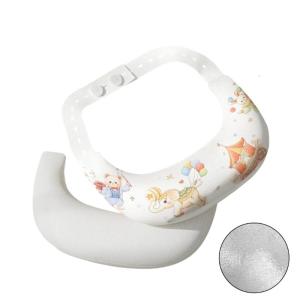 Breathable Baby Sleep Pillow Ergonomic Crescent Design Washable Cover Perfect For Infant Bed Strollers Travel
