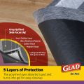 Glad for Pets Charcoal Puppy Pads Black Training sold per Pads ABSORB Neutralize Urine pee dog. 