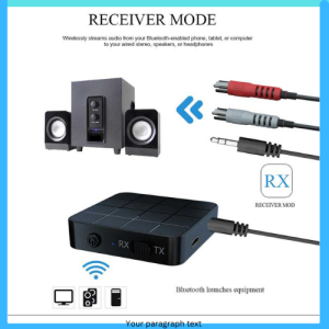 COD TaffSTUDIO 2 in 1 Audio Bluetooth 5.0 Transmitter & Receiver 3.5mm  KN321 / audio bluetooth receiver mobil speaker aktif 12 v mobil senia amplifier bass pemancar stereo jakdac hifi  super full bas terbaik murah otomatis serbaguna