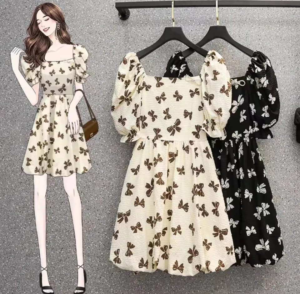 New arrival best selling trend ladies apparel women's outfit casual dress  floral korean dress | Shopee Philippines