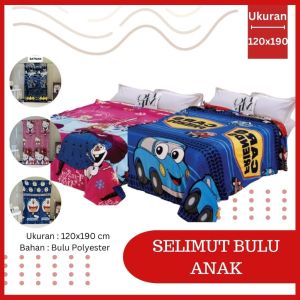 BISMILLAH SELIMUT KARAKTER BULU ANAK (TANPA TAS)