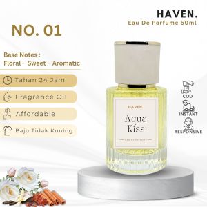 Haven Parfum BOTOL CHLO AQUA KISS 50ML — Parfume Wanita Tahan Lama dan Wangi — Minyak Wangi Tahan Lama