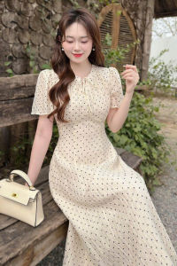 ĐẦM VOL BI NHÍ SIÊU XINH CỔ TRÒN CÓ DÂY NƠ TUYỆT ĐẸP (3Q)