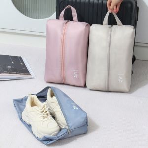 USEFUL TOOL ป้องกันฝุ่น กระเป๋าใส่รองเท้าสำหรับเดินทาง น้ำหนักเบา ไม่ซึมน้ำ กระเป๋าใส่รองเท้า แบบพกพา แบบถือ สำหรับการเดินทางและเดินป่า