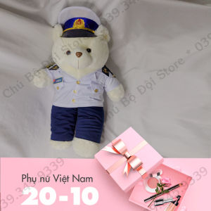 Gấu bông mặc đồ hải quân (QUÀ TẶNG ĐẶC BIỆT 20 THÁNG 10) siêu cute quà tặng lính đầy đủ mẫu các loại chọn mua và nhắn tin cho shop ngay