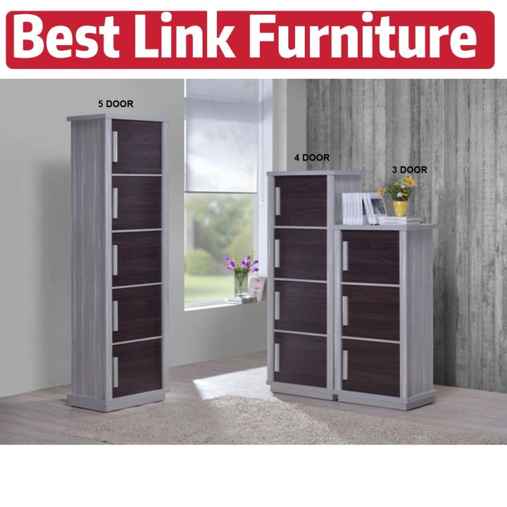 BEST LINK FURNITURE 3/4/5 Bookcase / Utility Storage / MultiPurpose