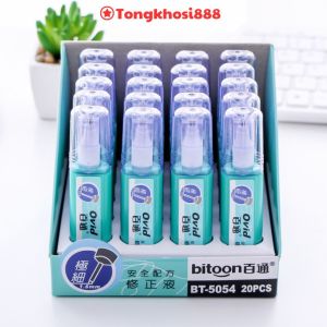 PVN65944 Bút xóa nước đẹp mẫu xanh nắp trong