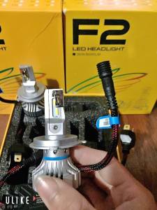 LED F2 chân H4 lắp oto xe máy