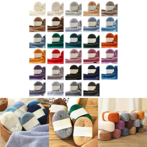 Mềm Mohair Len cashmere sợi đan Trọng Lượng Nhẹ Tay Dệt Kim Sợi Tự Làm khăn choàng Crochet Chủ Đề Cho Tự Làm Áo Len