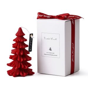 (SG Seller) Christmas Candles Scented Christmas Tree Candle Aromatherapy Candle for Christmas Gifts Candles for Home Party Decoration Scented Candles Gifts for Women Novelty Candles