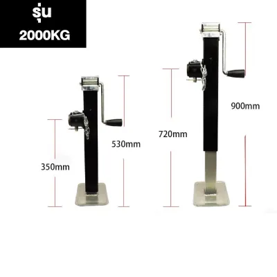 ล้อหน้าเทรลเลอร์ Drop Leg Boat Swivel Trailer Jack 1000kgายกเทเลอร ล้อหน้าเทรลเลอร์ ขายกเทเลอร์ 370 มม