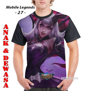 kaos mobile legends hero alice queen of blood printing