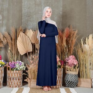 Innerdresstanganpanjang gamiswanitalenganpanjang gamisterbaru2024mewah dresspressbodywanita gamiskondanganterbaru2024 dresswanita bajuwanitaterbaru2024 mansetwanitatanganpanjang dress bajukoreanstylewanita gamispirallebaran2024 kaoswanita inner