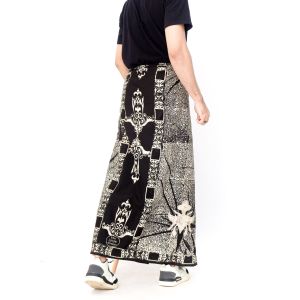 Sarung Batik Cap Pria Dewasa Terbaru Motif Kotak Elrumi Terlaris