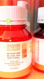 Minsyam Black Seed Oil Sauda & Extra Virgin Olive Oil Zaitun 60s & Blister Pack Lulus KKM