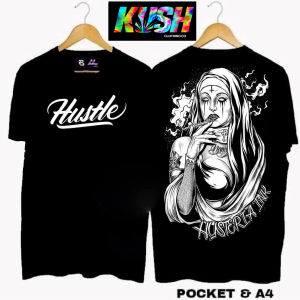 KUSH T-shirts Tribe T Shirts Slow Life Shirts NEW 420 Smoking Skull Full Cotton T-shirt fo man oversized Tshirt Tops black back COD