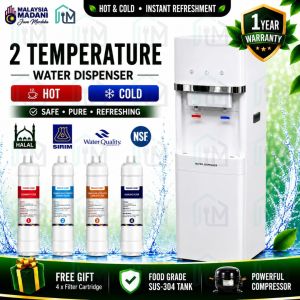THE JM WATER DISPENSER HOT COLD KOREA WATER FILTER HALAL CERTIFIED / CHILD SAFETY LOCK / SUITABLE FOR HOME OFFICE & RESTAURANT