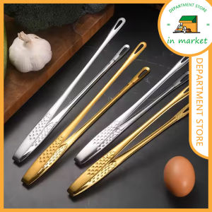 Capitan Food Tong Clip Penjepit Makanan Buah Sayur Daging BBQ Bahan Stainless 304 Food Grade Praktis