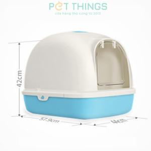 Nhà vệ sinh kín cho mèo TomCats 2 size: M / L PakeWay