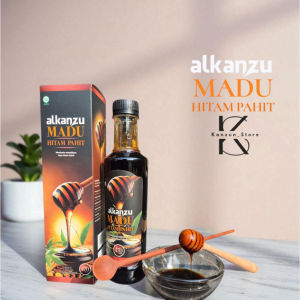 Madu Hitam Pahit Alkanzu 470 Gram | Plus Sambiloto Propolis