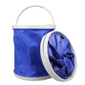 9L 11L Folding Bucket For Car Wash Portable Water Bucket For Car Cleaning Fishing Bathroom Kitchen