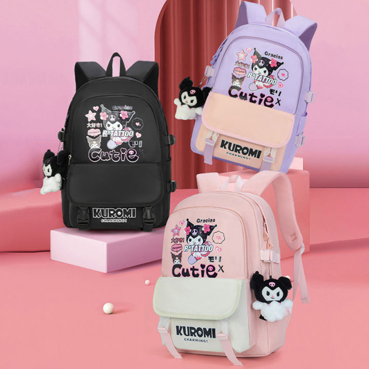 AIXIWAWA Kids Backpack With Penguin & Polar Bear Print - Large School Bag, Water-Resistant, Reflective Strips, For Boys & Girls