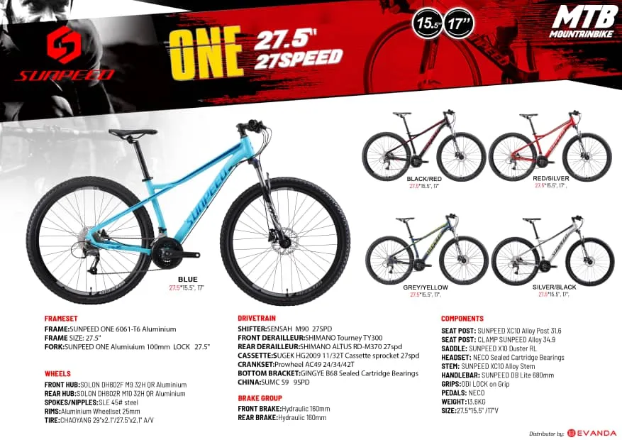 Sunpeed mtb online 27.5