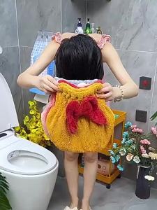 Dry Hair Cap for Women Super Absorbent Quick-Dry Coral Fleece Hat Thickened Head Wrap Cute Childrens Bath Cap Wash Towel [ Free Shipping ]