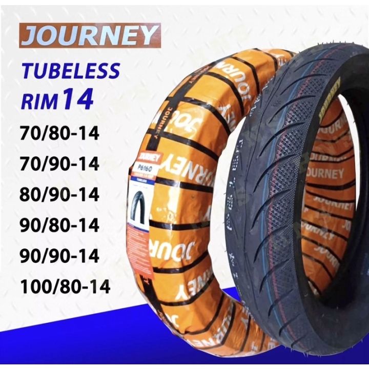 JOURNEY TIRES by 14 17 Tubeless Tubetype | Lazada PH