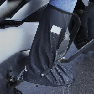 Rain Boot High Tube Waterproof And Anti Slip Mens And Womens Thickened Rain Shoe Cover