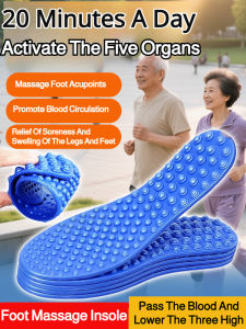 5D Foot Massage Insoles Foot Therapy Pad / Foot Pain Relief Cushion Support Protection / Daily Use Long Standing Adults Men Women
