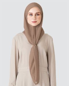 DOTTED SQUARE SCARF BAWAL WOOL CHIFFON BY NAELOFAR (100% ORIGINAL)