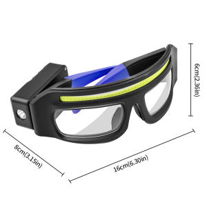 I know Multi-Functional Glasses Light with TYPE-C Charging Compact & Portable Sensing Headlamp