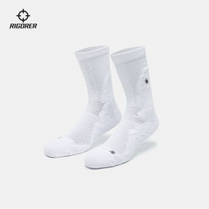 RIGORER Mens Basketball Socks Professional Towel Bottom Non-slip Octopus Athletic Socks  High Cut Breathable Sports Elite Socks